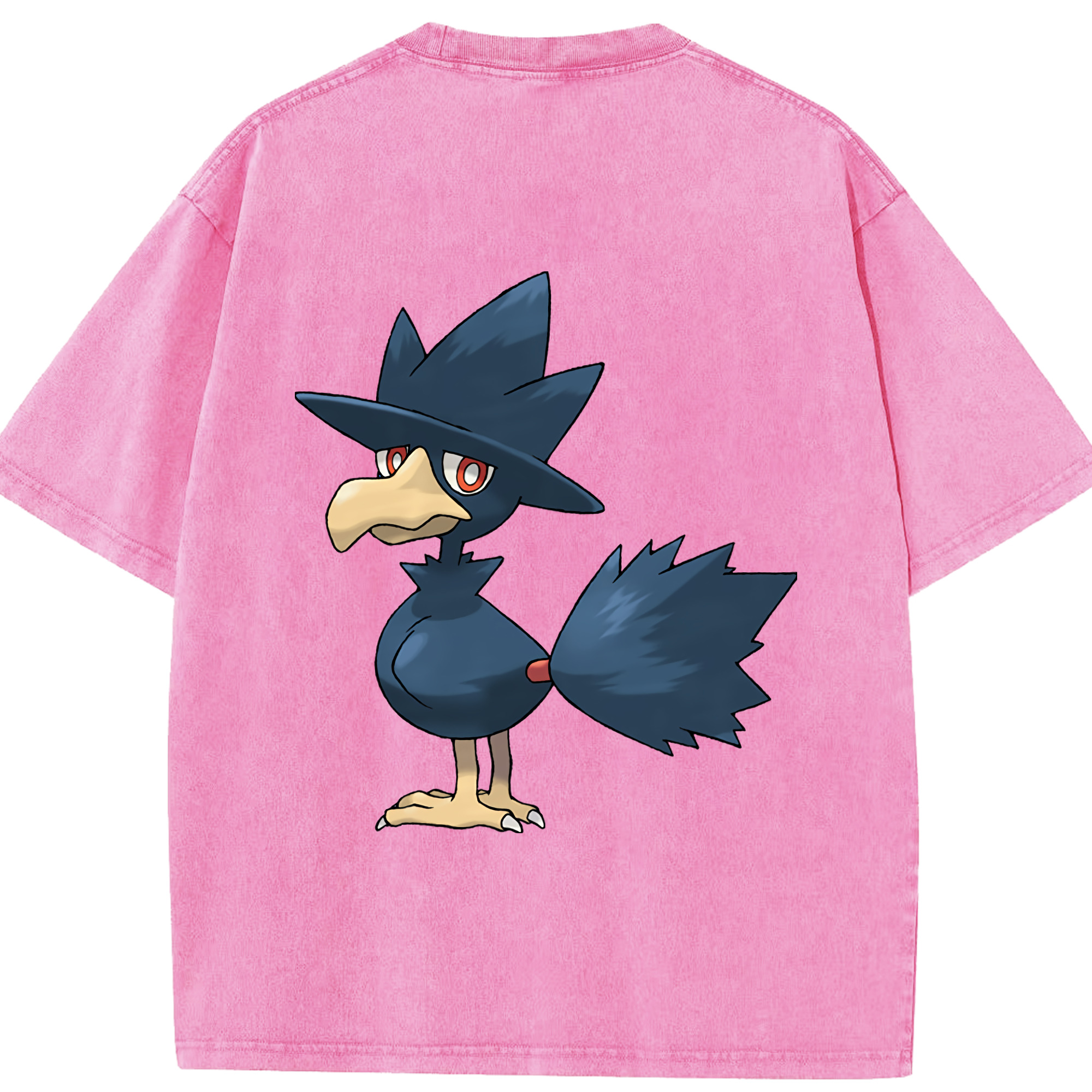 （画像用） ポケットモンスター Pokémon 綿100% ヴィンテージ風 半袖Tシャツ（背面プリント）